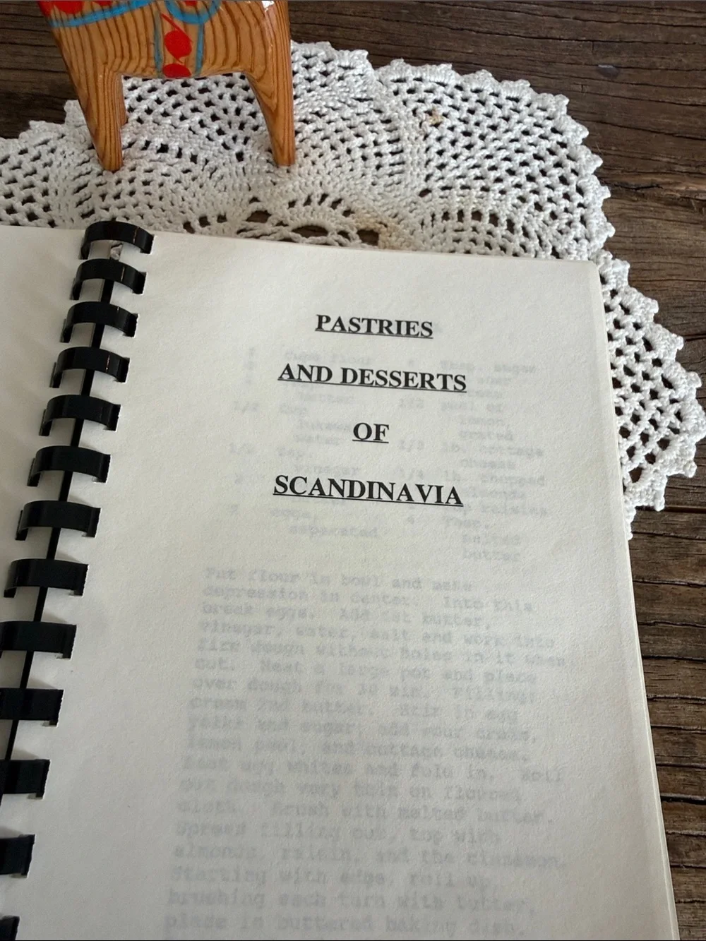 Ballard’s First Scandinavian Cookbook - vintage recipes